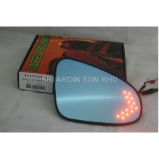 Toyota Altis / Camry / Vios 14- Blue Side Mirror w LED Signal